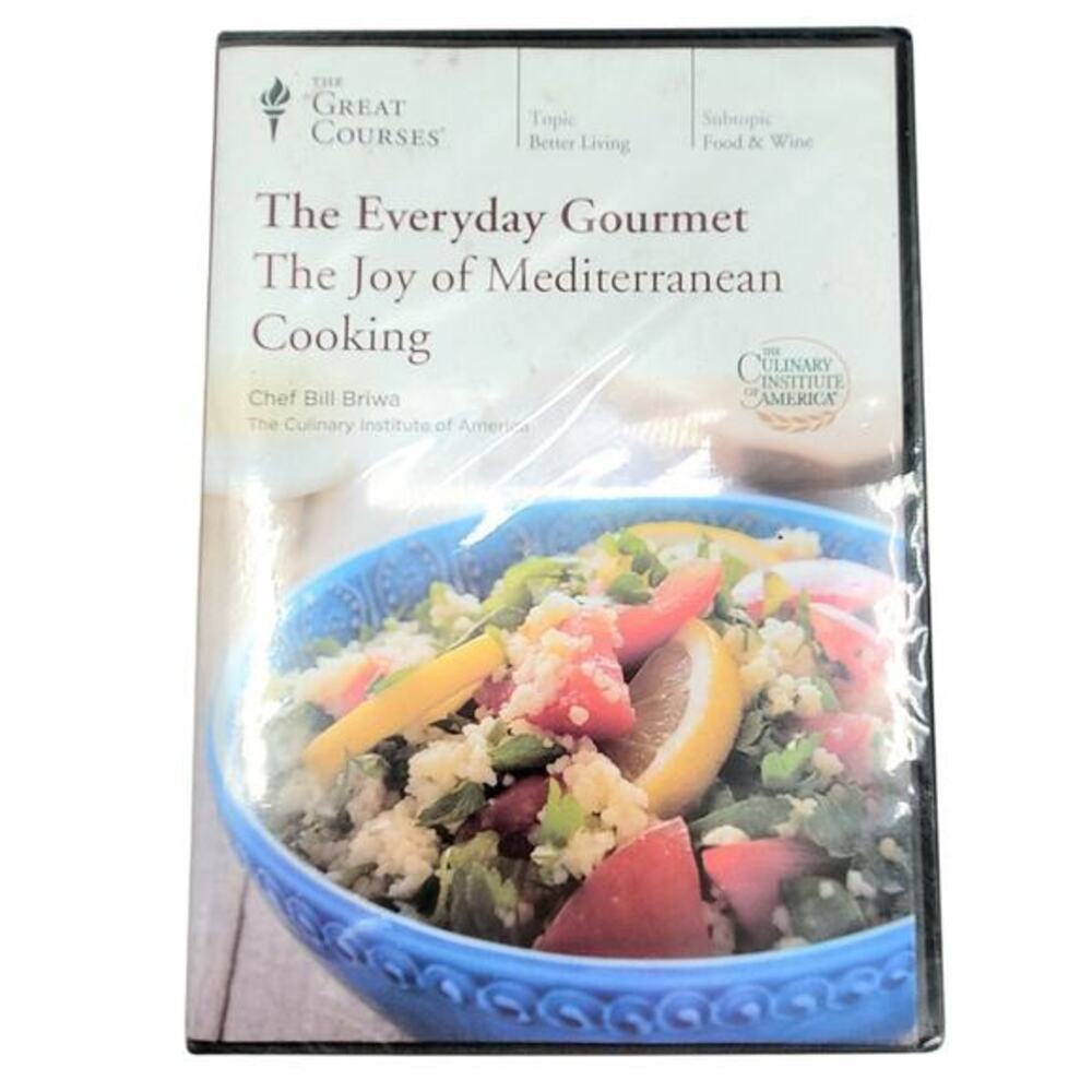 The Everyday Gourmet The‎ Joy of Mediterranean Cooking 3 DVD